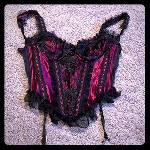 Fredericks sexy lace and bead lingerie